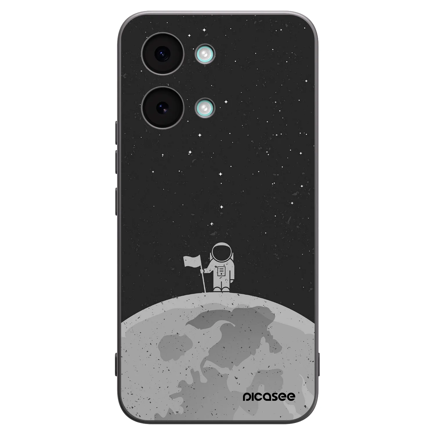 Picasee silikonový černý obal pro Xiaomi Poco X8 Pro Max - Astronaut