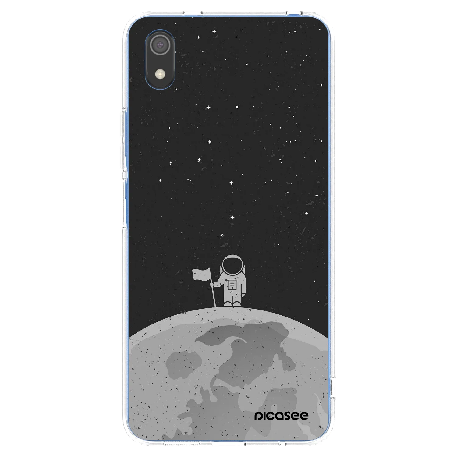 Picasee silikonový průhledný obal pro Xiaomi Redmi 7A - Astronaut