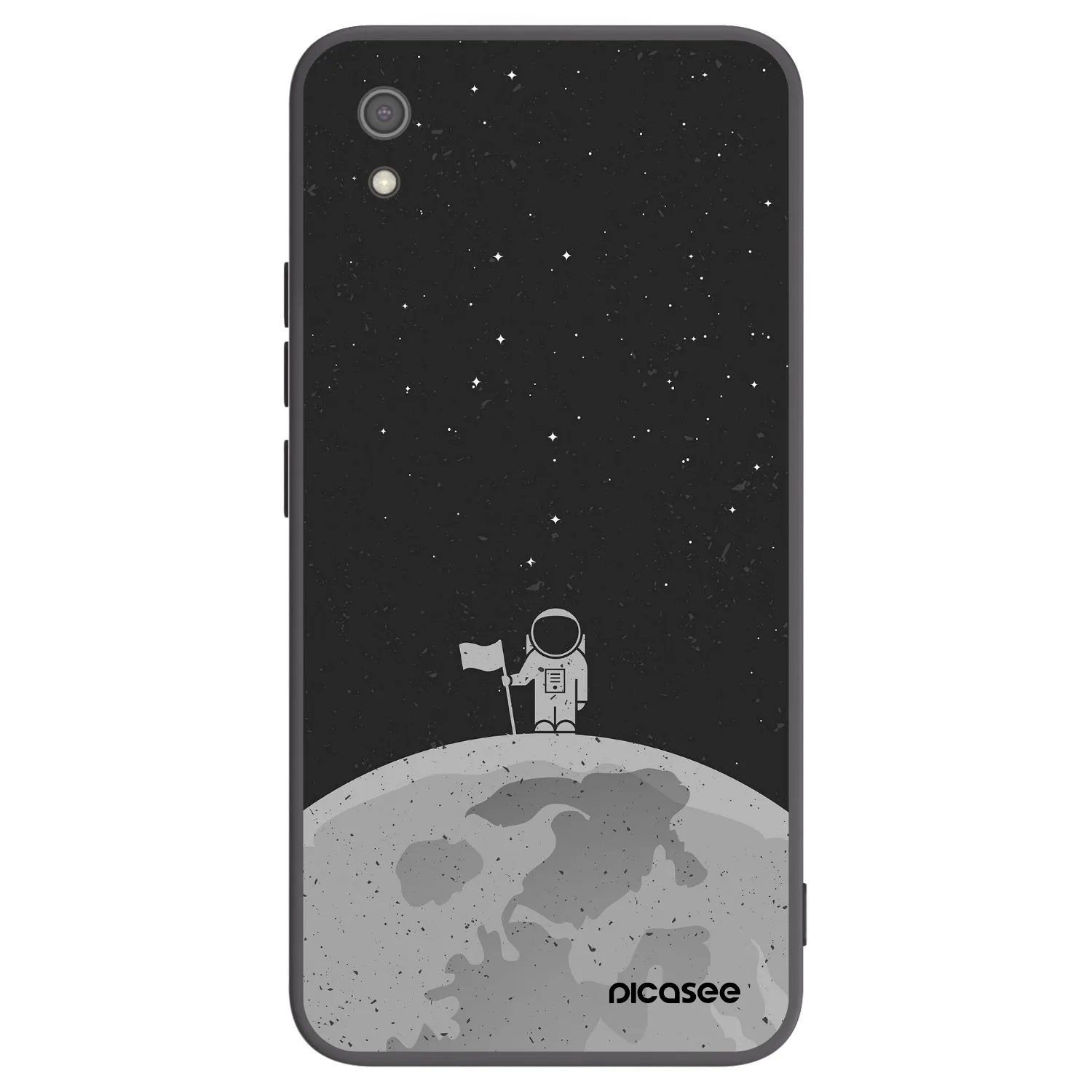 Picasee silikonový černý obal pro Xiaomi Redmi 7A - Astronaut