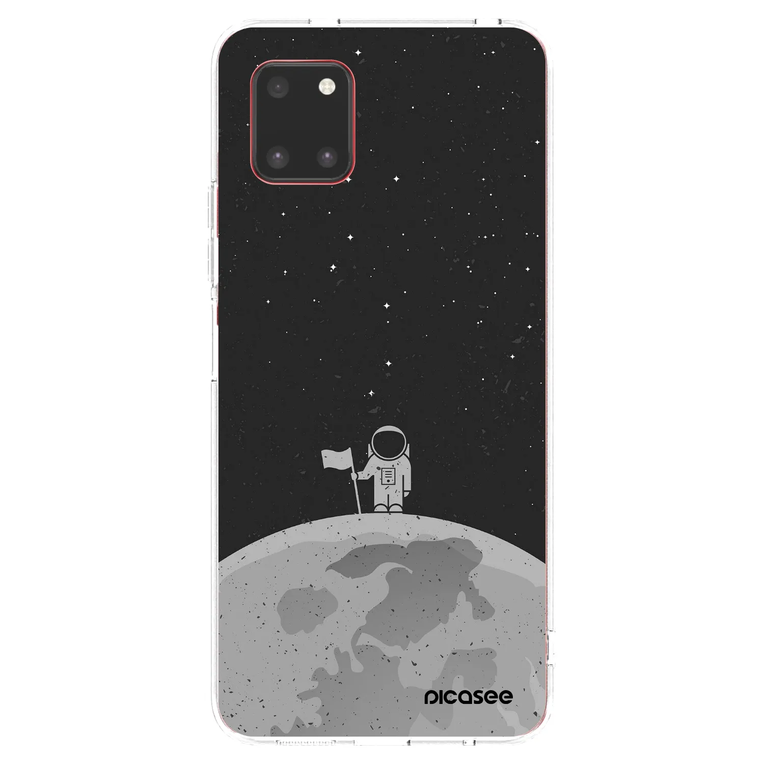 Picasee silikonový průhledný obal pro Samsung Galaxy Note 10 Lite N770F - Astronaut