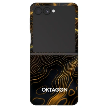 Obal pro Samsung Galaxy Z Flip7 5G - OKTAGON - Fightflow Abstract