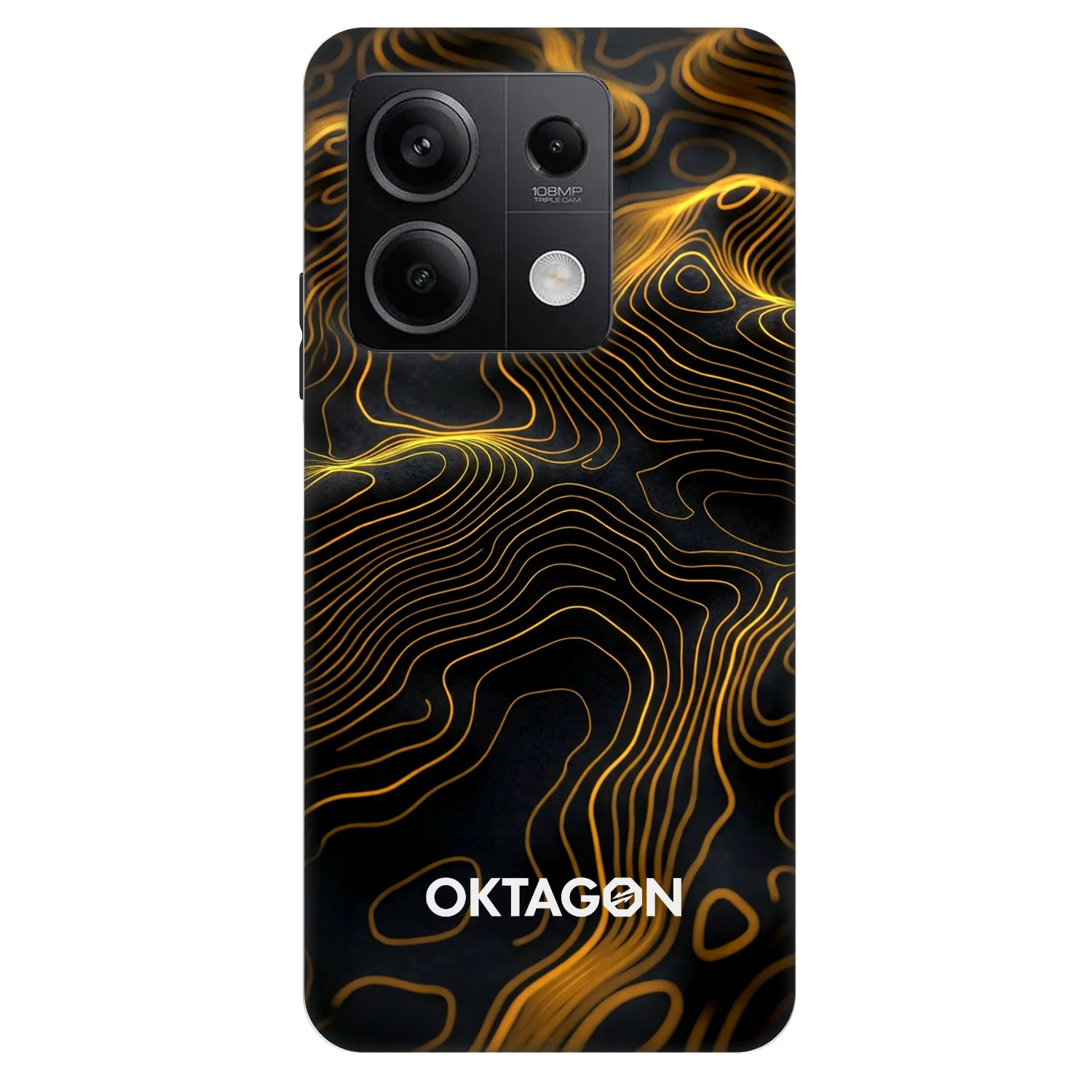 Picasee Fashion Case pro Xiaomi Redmi Note 13 5G - OKTAGON - Fightflow Abstract