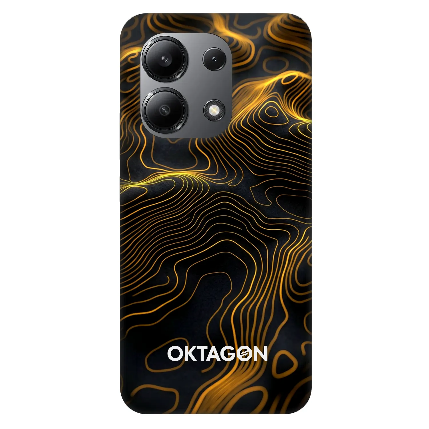 Picasee Fashion Case pro Xiaomi Redmi Note 13 4G - OKTAGON - Fightflow Abstract