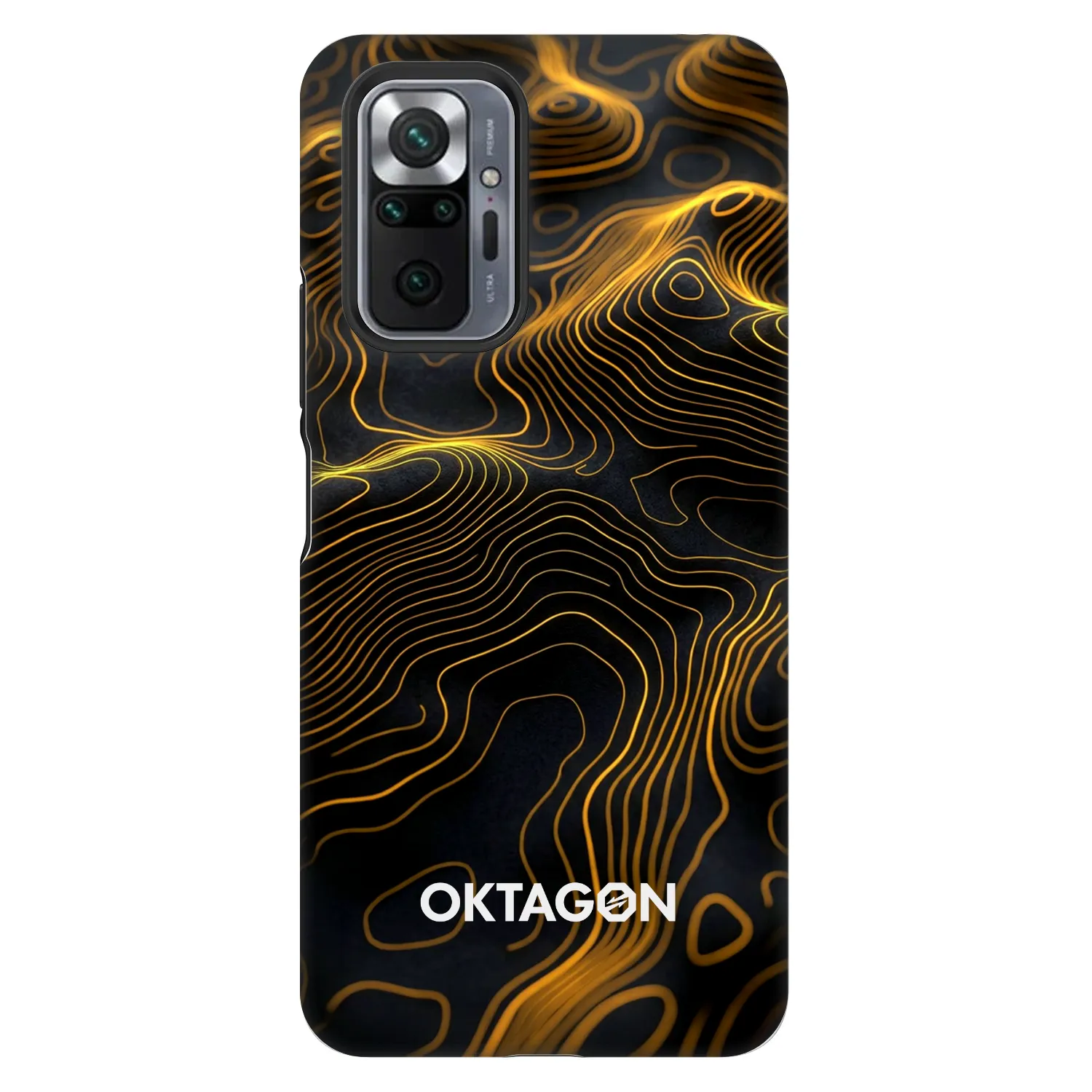 Picasee Fashion Case pro Xiaomi Redmi Note 10 Pro - OKTAGON - Fightflow Abstract