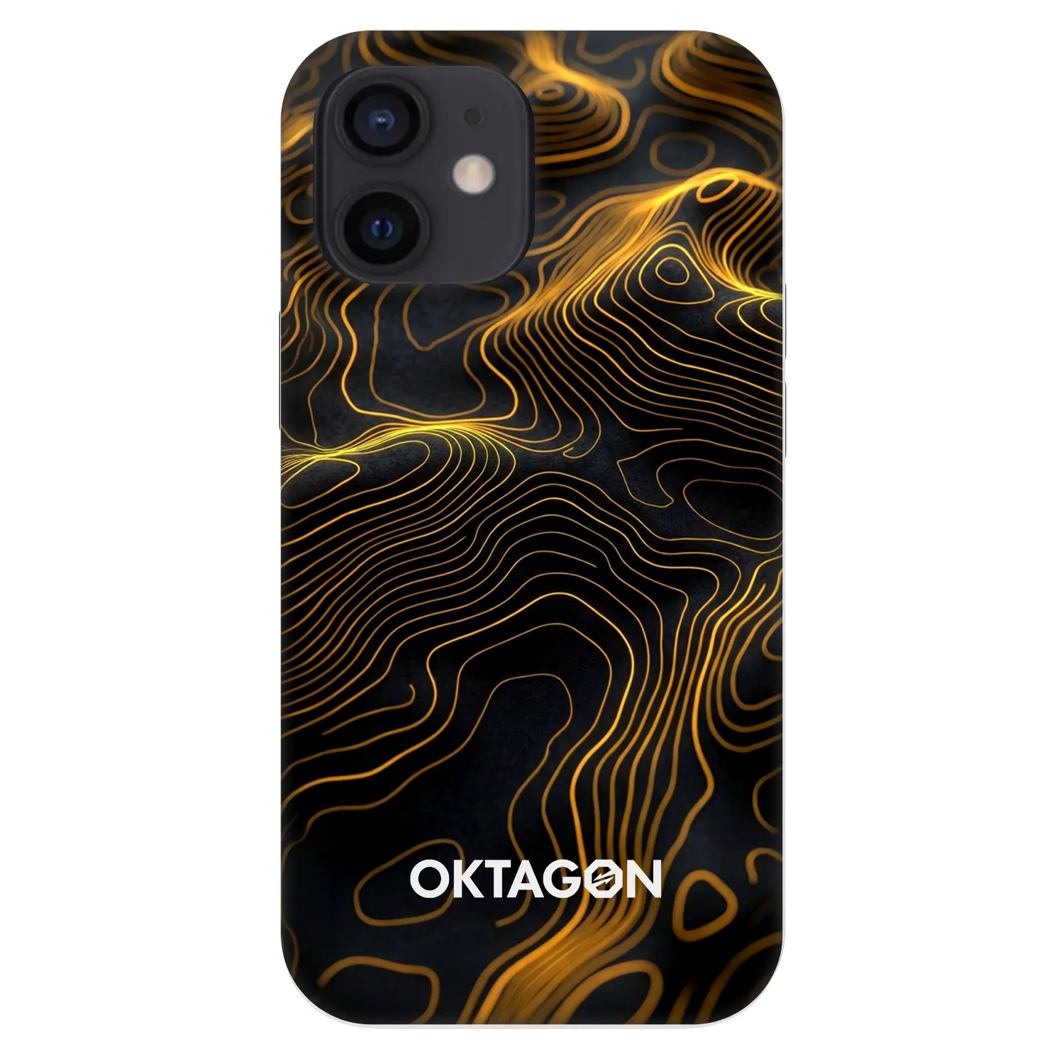 Picasee Fashion Case pro Apple iPhone 12 mini - OKTAGON - Fightflow Abstract