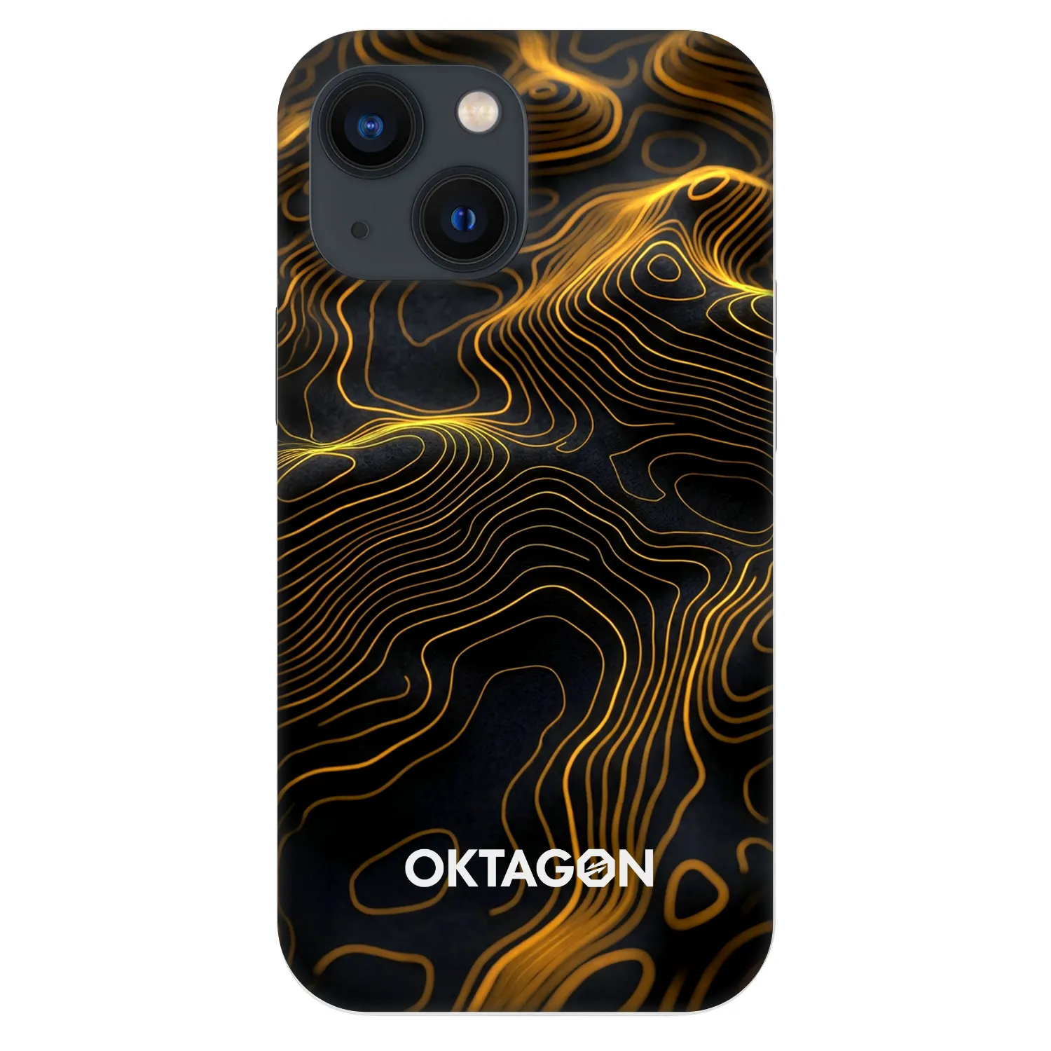 Picasee Fashion Case pro Apple iPhone 13 mini - OKTAGON - Fightflow Abstract