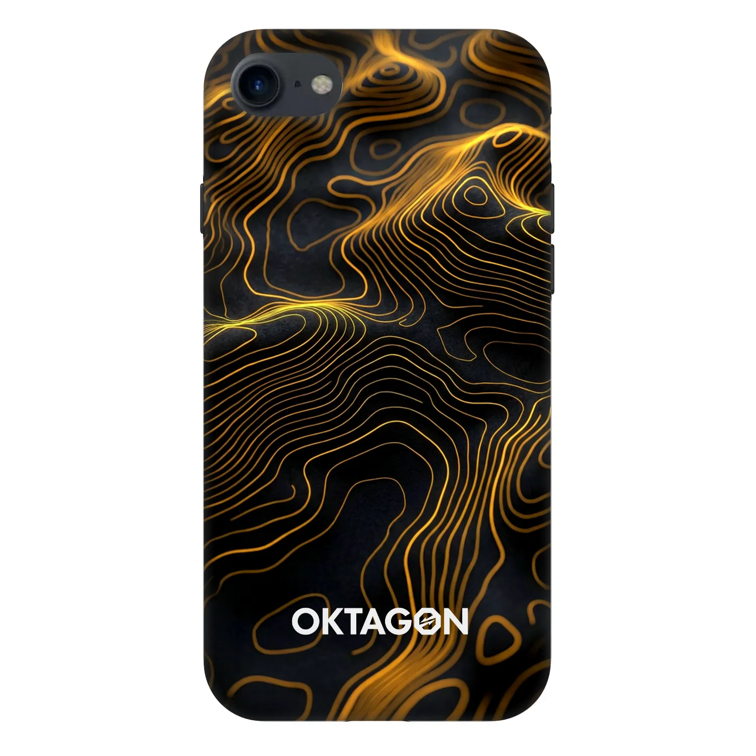 Picasee Fashion Case pro Apple iPhone SE 2020 - OKTAGON - Fightflow Abstract