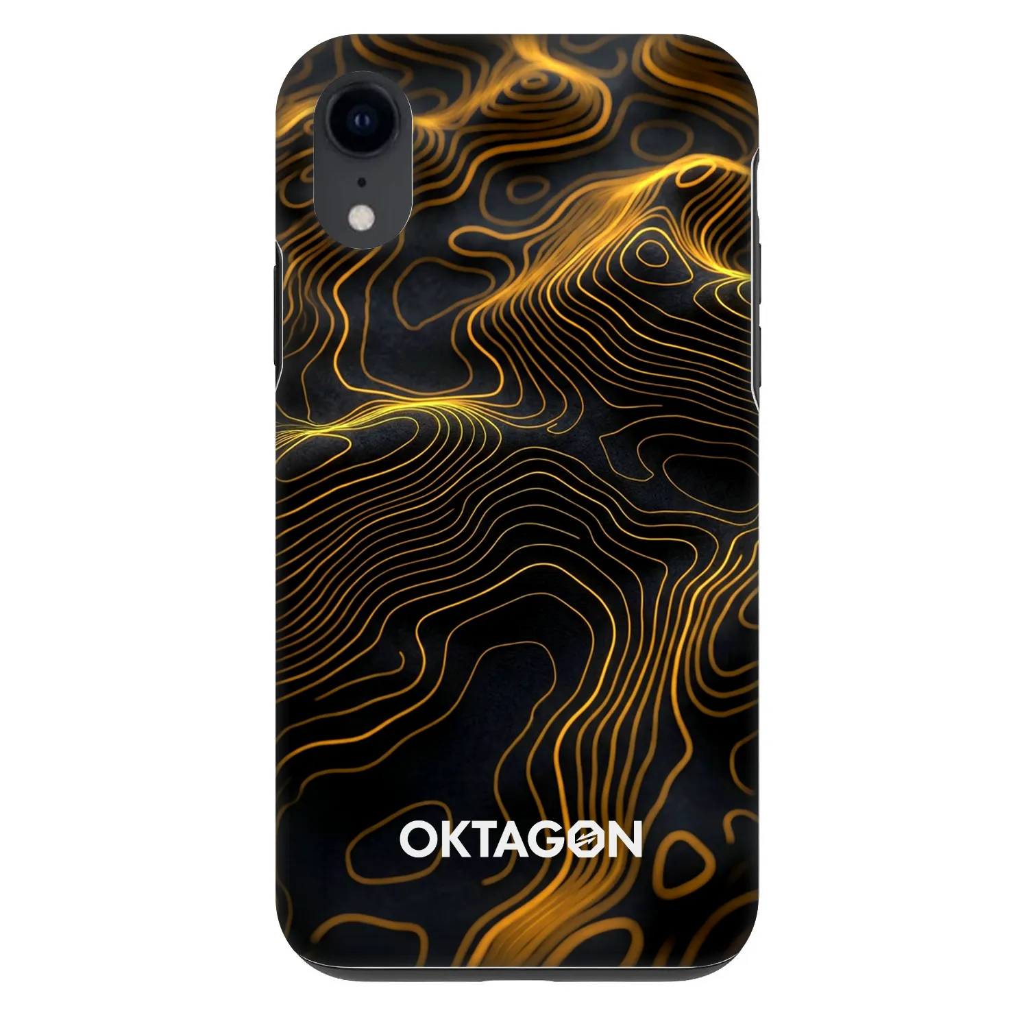 Picasee Fashion Case pro Apple iPhone XR - OKTAGON - Fightflow Abstract