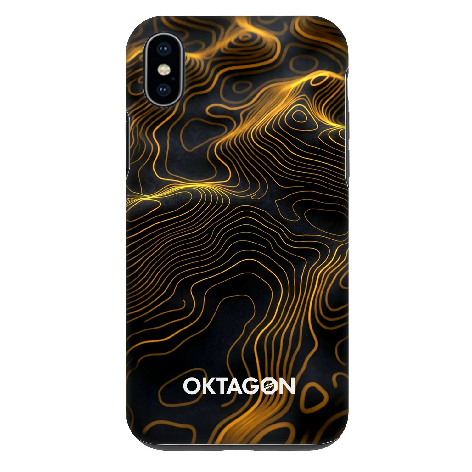 Picasee Fashion Case pro Apple iPhone XS Max - OKTAGON - Fightflow Abstract