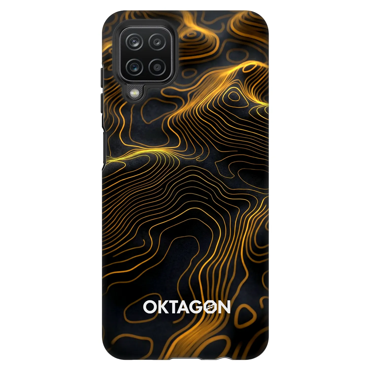 Picasee Fashion Case pro Samsung Galaxy A12 A125F - OKTAGON - Fightflow Abstract