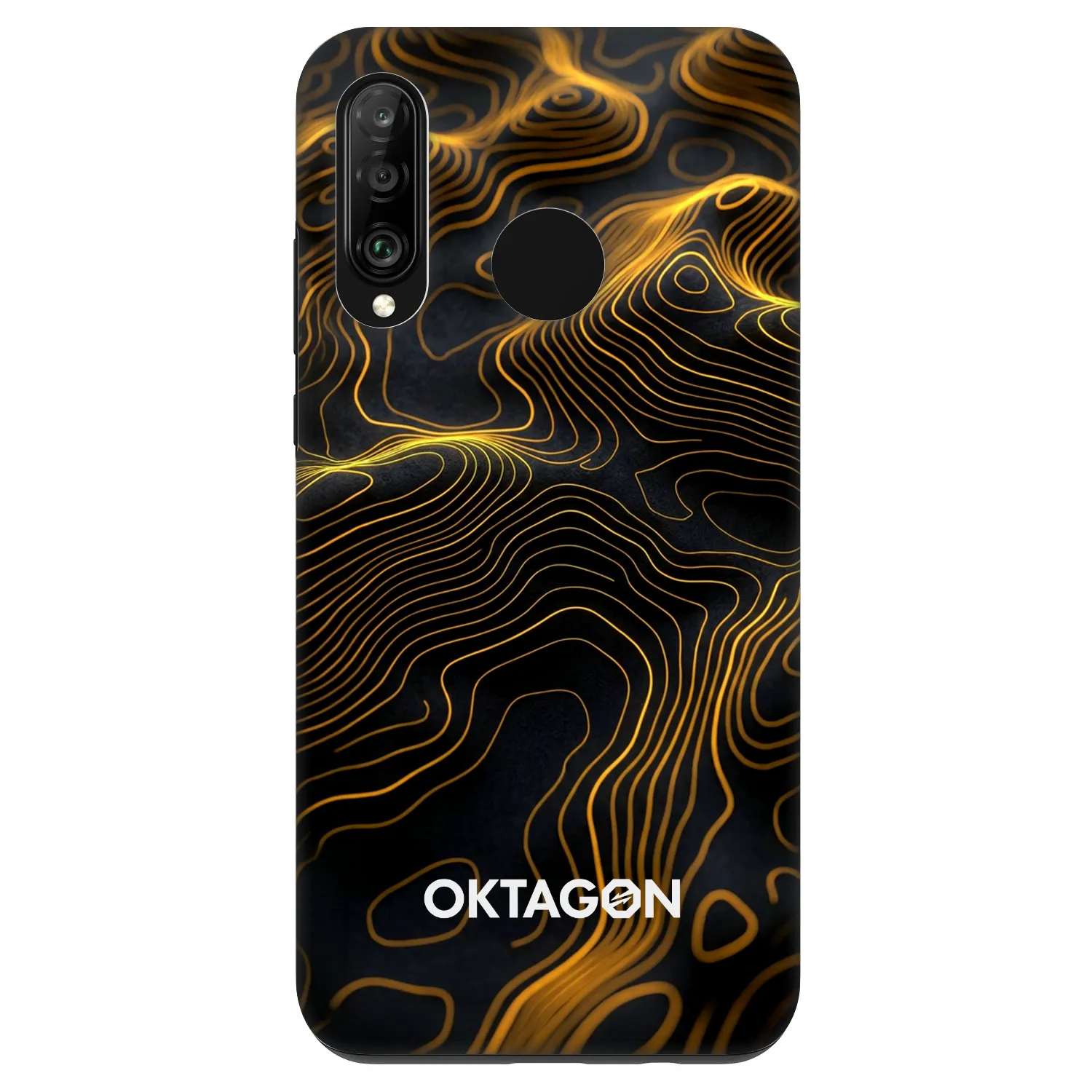 Picasee Fashion Case pro Huawei P30 Lite - OKTAGON - Fightflow Abstract