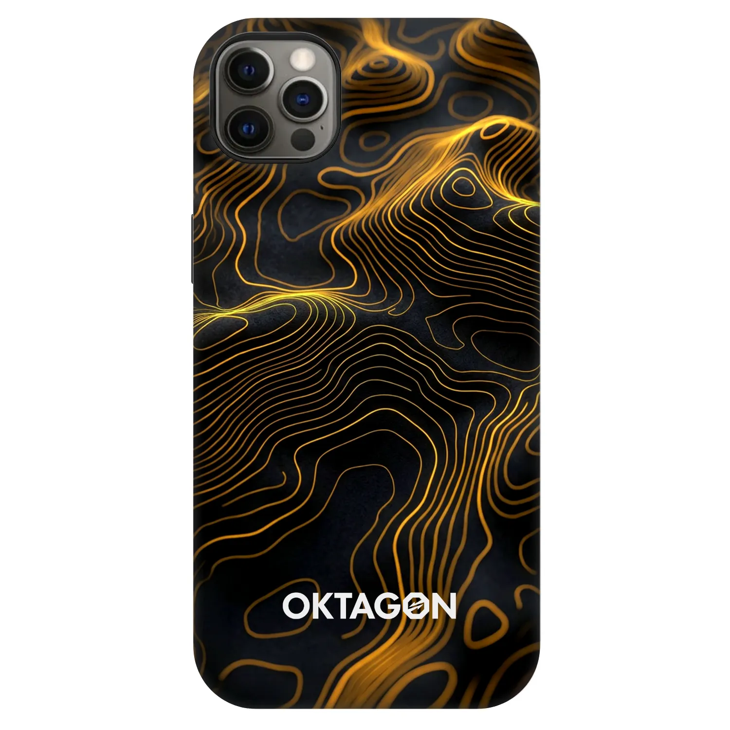 Picasee Fashion Case MagSafe Apple iPhone 12 Pro Max - OKTAGON - Fightflow Abstract