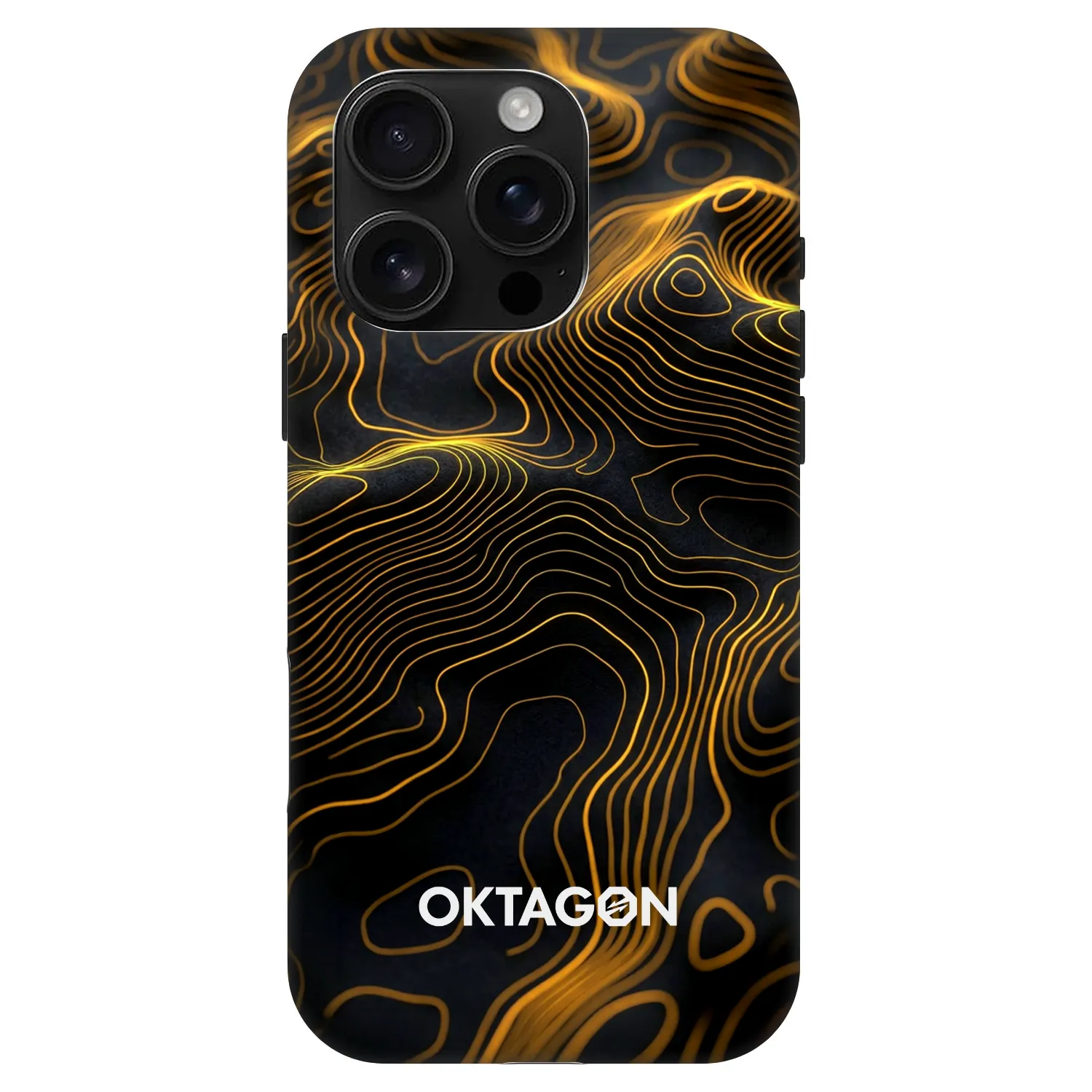 Picasee Fashion Case MagSafe Apple iPhone 16 Pro - OKTAGON - Fightflow Abstract
