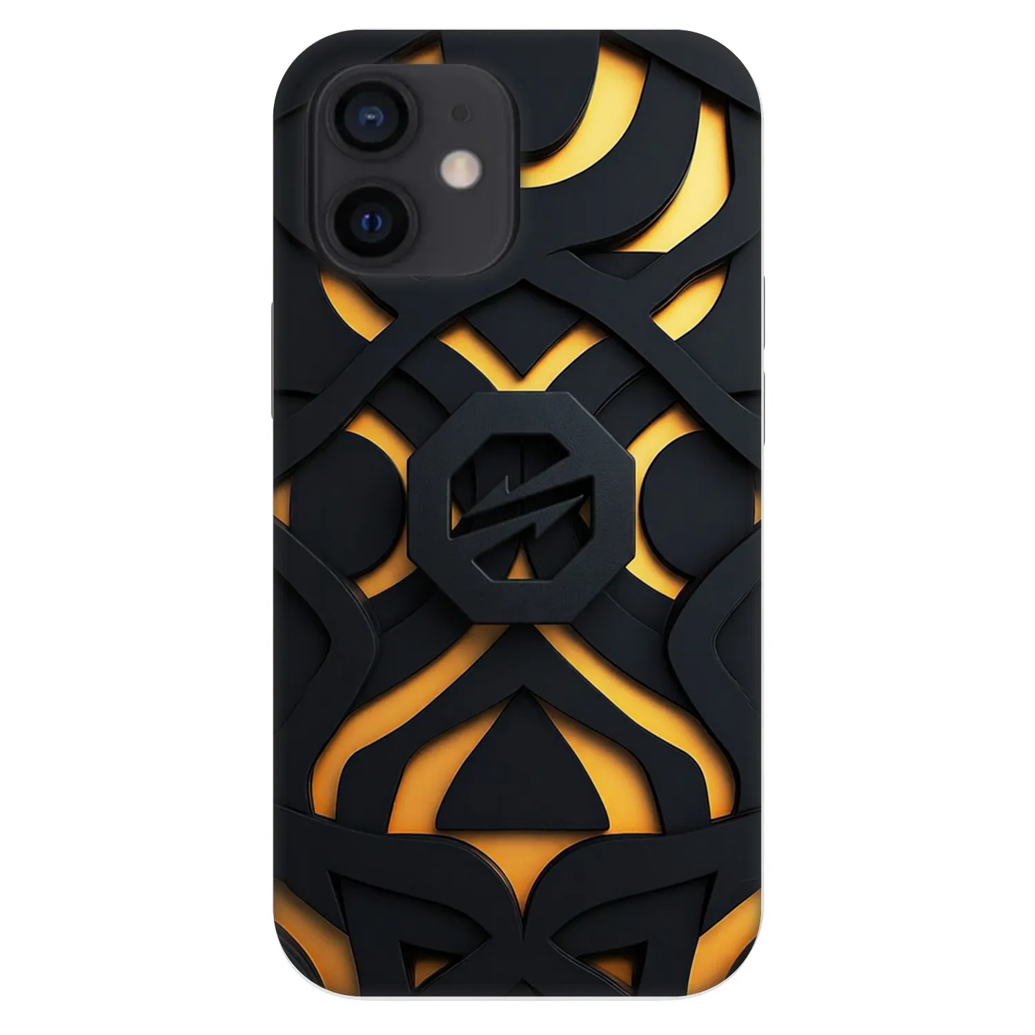 Picasee Fashion Case pro Apple iPhone 12 mini - OKTAGON - Impact Abstract