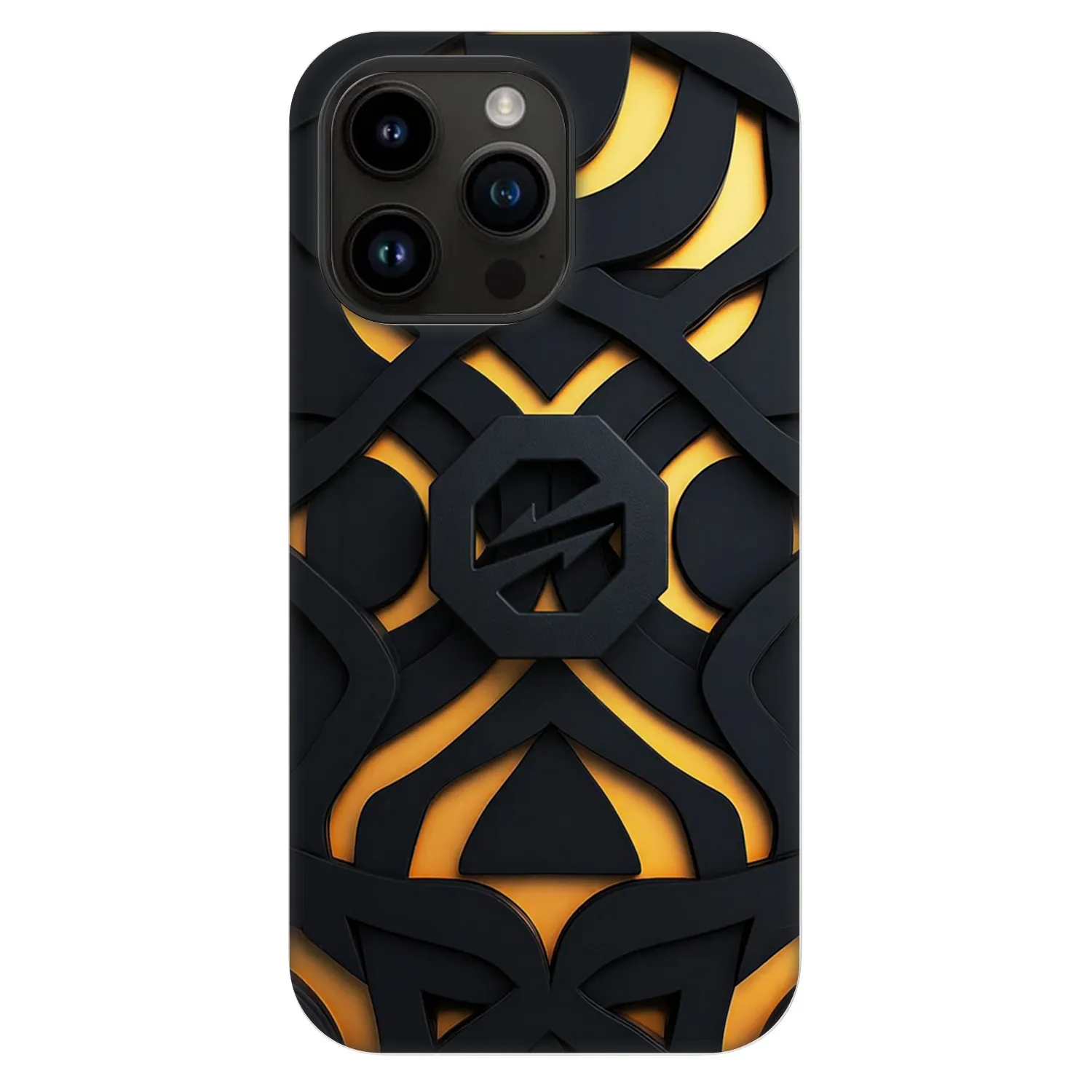 Picasee Fashion Case MagSafe Apple iPhone 14 Pro Max - OKTAGON - Impact Abstract