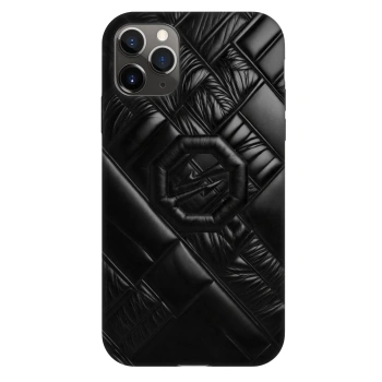Obal pro Apple iPhone 11 Pro - OKTAGON - Puffer Blackout
