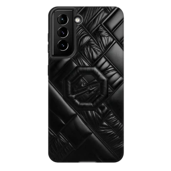 Obal pro Samsung Galaxy S21 FE 5G - OKTAGON - Puffer Blackout