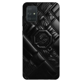 Obal pro Samsung Galaxy A71 A715F - OKTAGON - Puffer Blackout