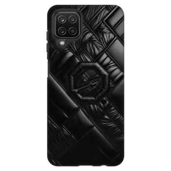 Obal pro Samsung Galaxy A12 A125F - OKTAGON - Puffer Blackout