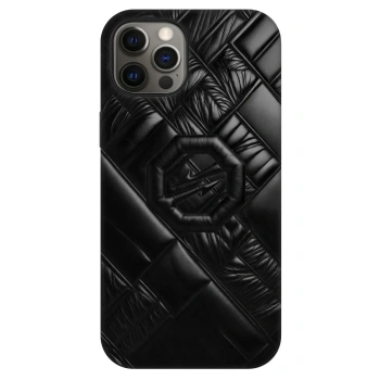 Obal pro Apple iPhone 12 - OKTAGON - Puffer Blackout