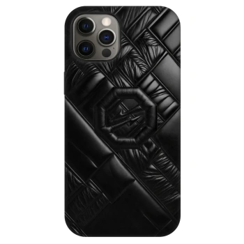 Obal pro Apple iPhone 12 Pro - OKTAGON - Puffer Blackout