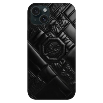 Obal pro Apple iPhone 15 Plus - OKTAGON - Puffer Blackout