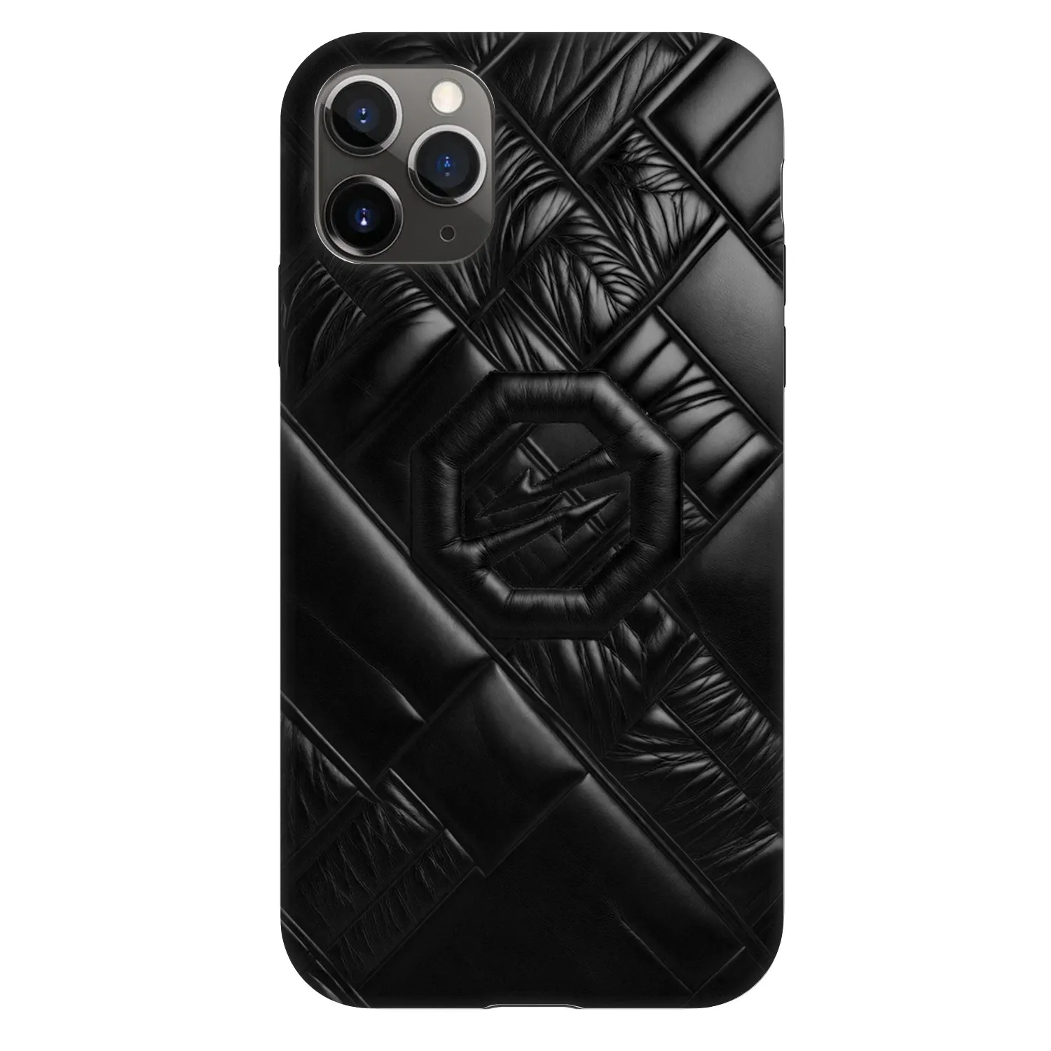 Picasee Fashion Case pro Apple iPhone 11 Pro - OKTAGON - Puffer Blackout