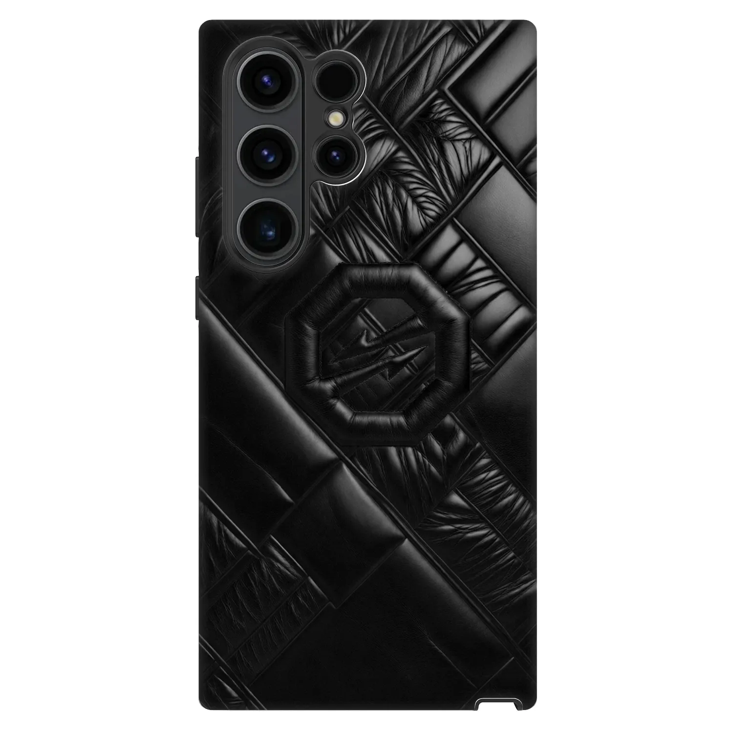 Picasee Fashion Case pro Samsung Galaxy S23 Ultra 5G - OKTAGON - Puffer Blackout