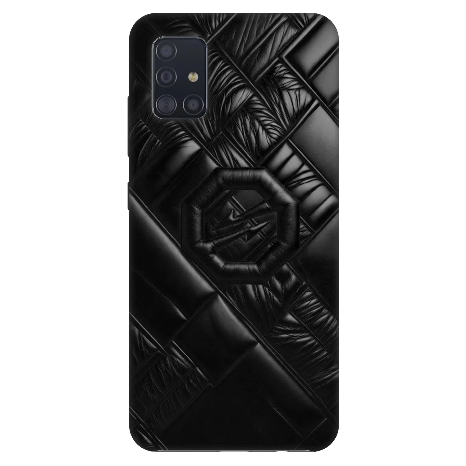 Picasee Fashion Case pro Samsung Galaxy A51 A515F - OKTAGON - Puffer Blackout