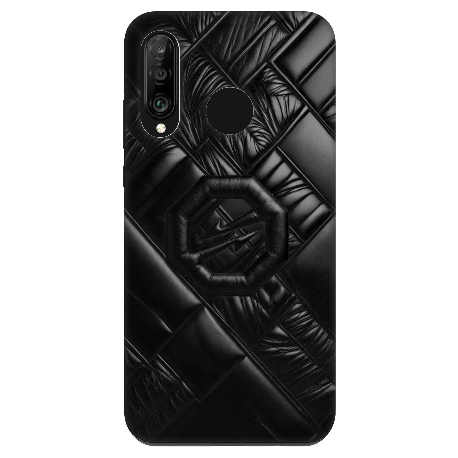 Picasee Fashion Case pro Huawei P30 Lite - OKTAGON - Puffer Blackout