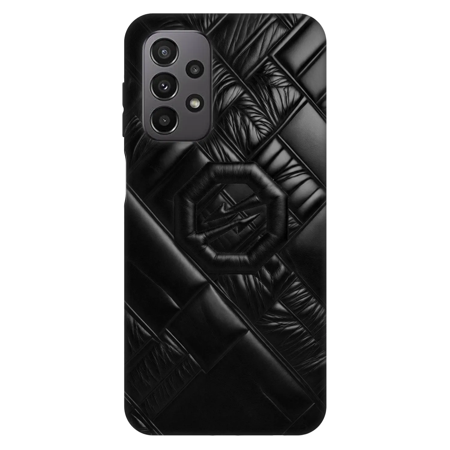 Picasee Fashion Case pro Samsung Galaxy A23 A235F 4G - OKTAGON - Puffer Blackout