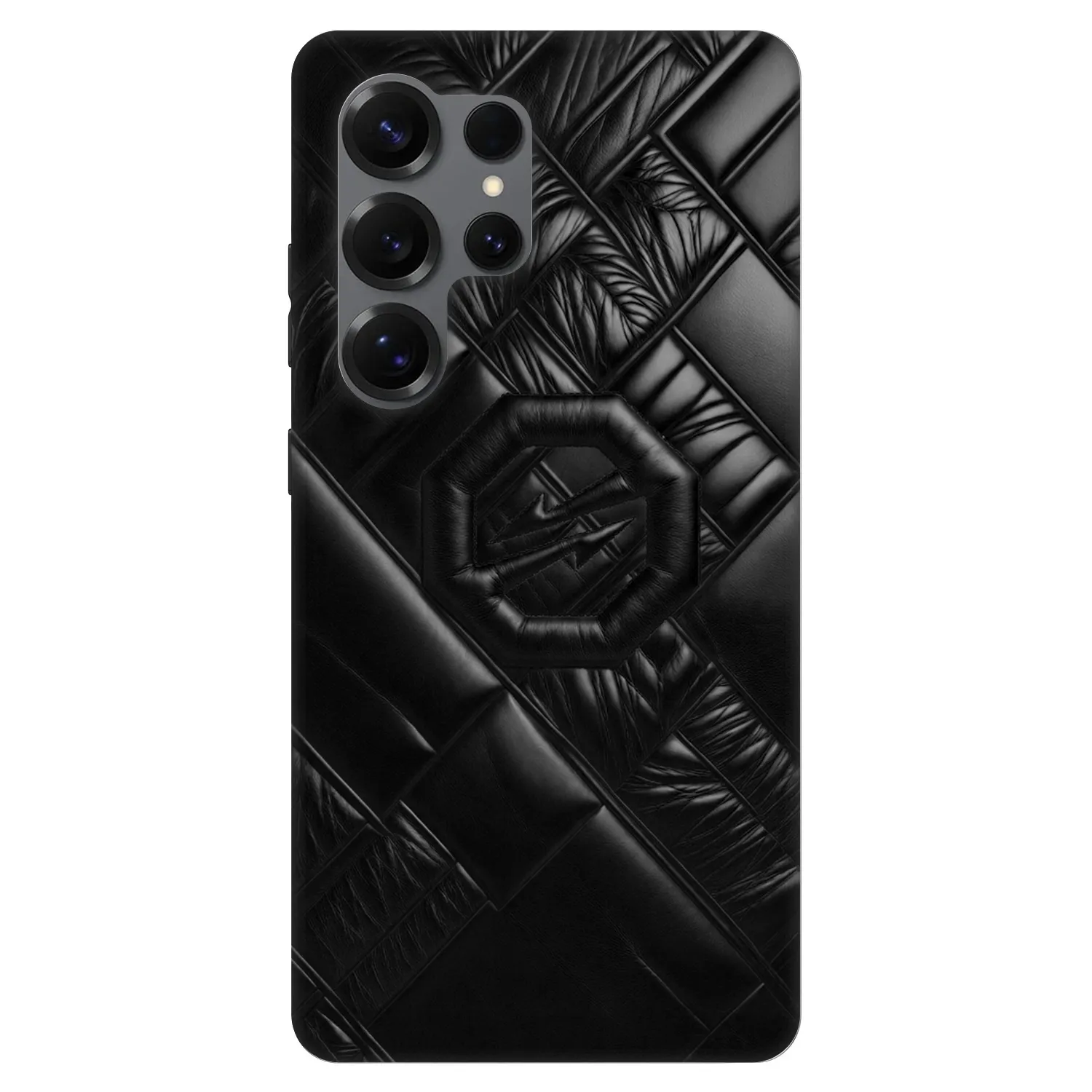 Picasee Fashion Case PowerShare pro Samsung Galaxy S25 Ultra 5G - OKTAGON - Puffer Blackout