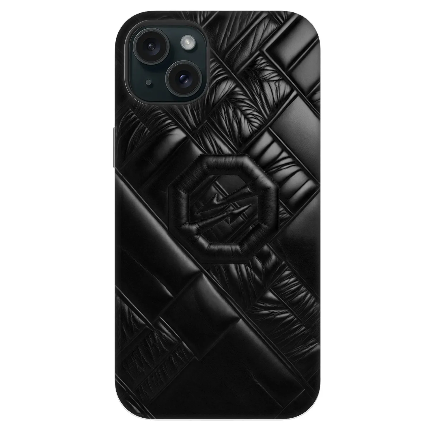 Picasee Fashion Case MagSafe Apple iPhone 14 Plus - OKTAGON - Puffer Blackout