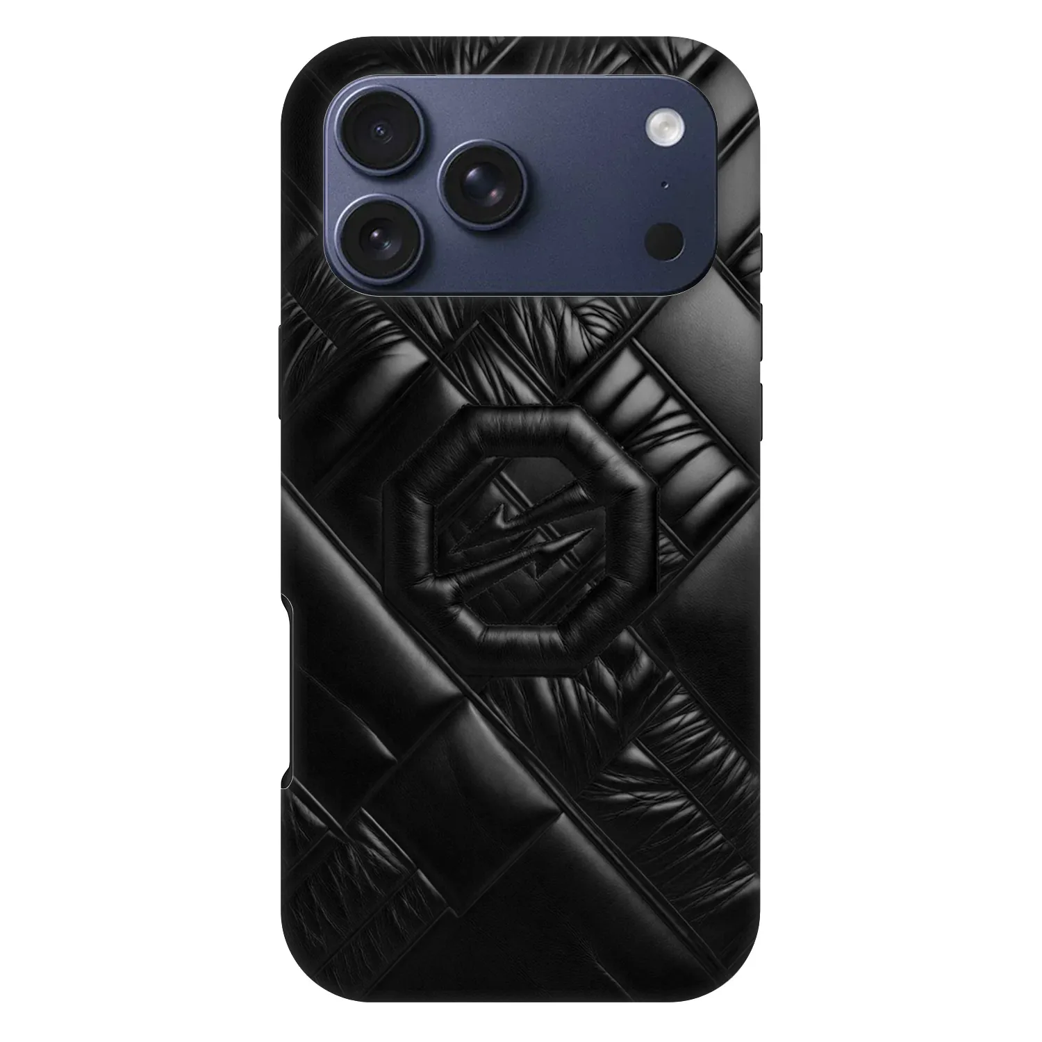 Picasee Fashion Case MagSafe Apple iPhone 17 Pro Max - OKTAGON - Puffer Blackout