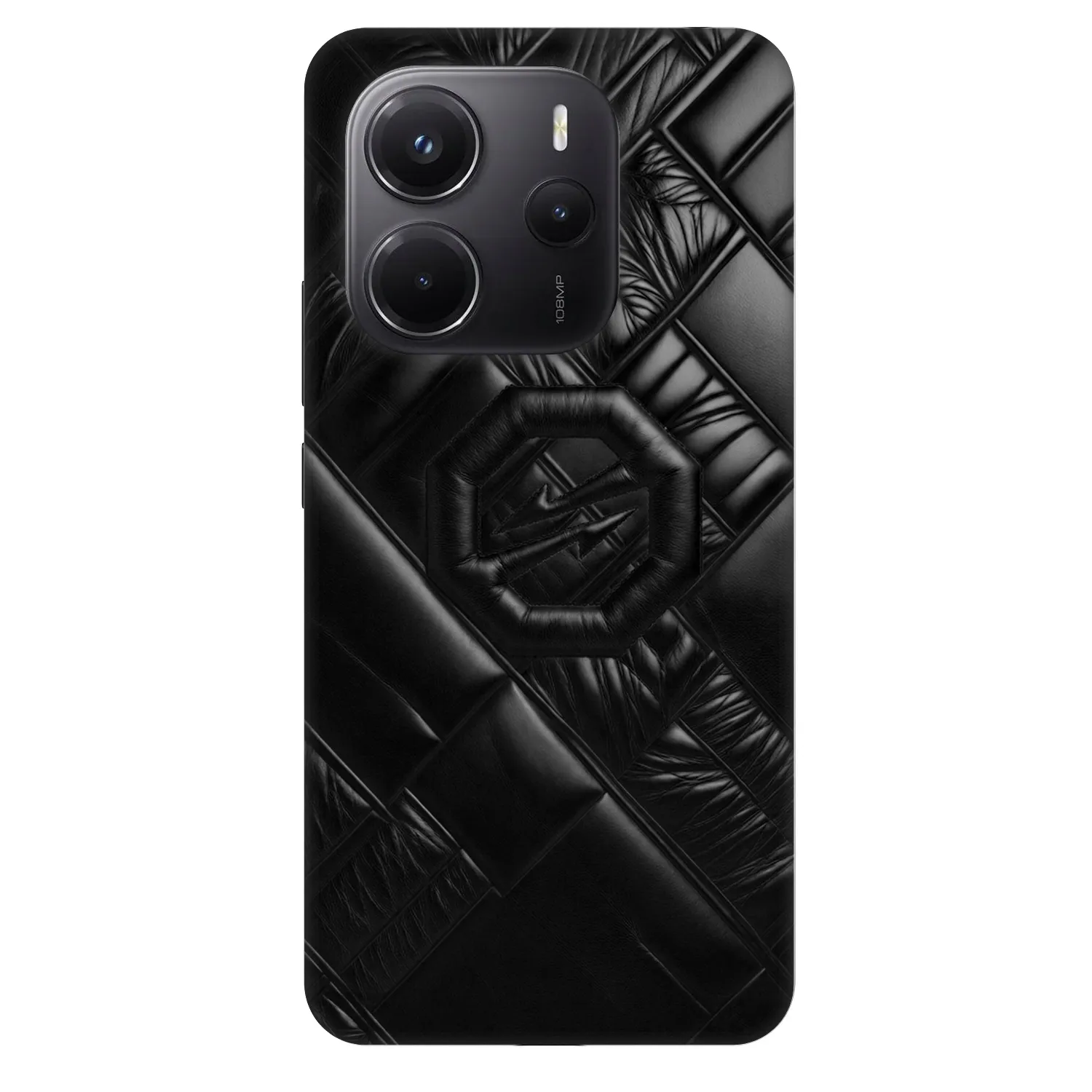 Picasee Fashion Case pro Xiaomi Redmi Note 14 4G - OKTAGON - Puffer Blackout