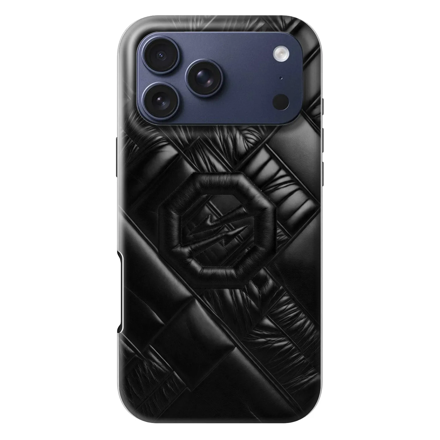 Picasee Fashion Case MagSafe Apple iPhone 18 Pro Max - OKTAGON - Puffer Blackout
