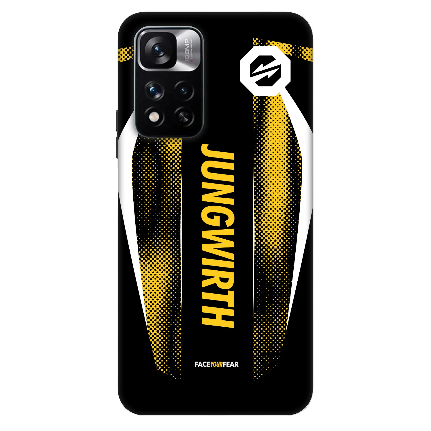 Picasee Fashion Case pro Xiaomi Redmi Note 11 Pro - OKTAGON - Jungwirth Fight Jersey