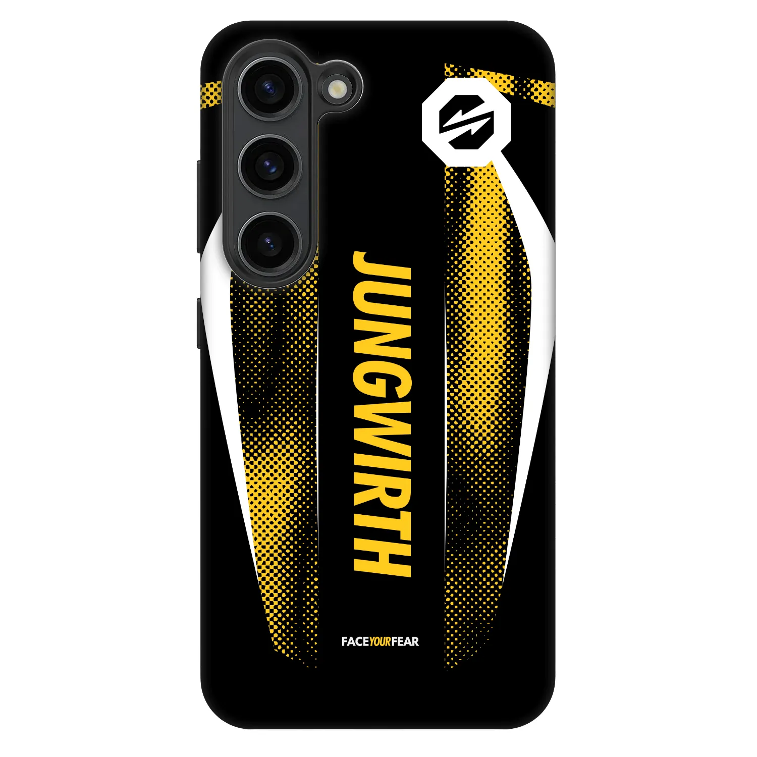 Picasee Fashion Case pro Samsung Galaxy S23 5G - OKTAGON - Jungwirth Fight Jersey