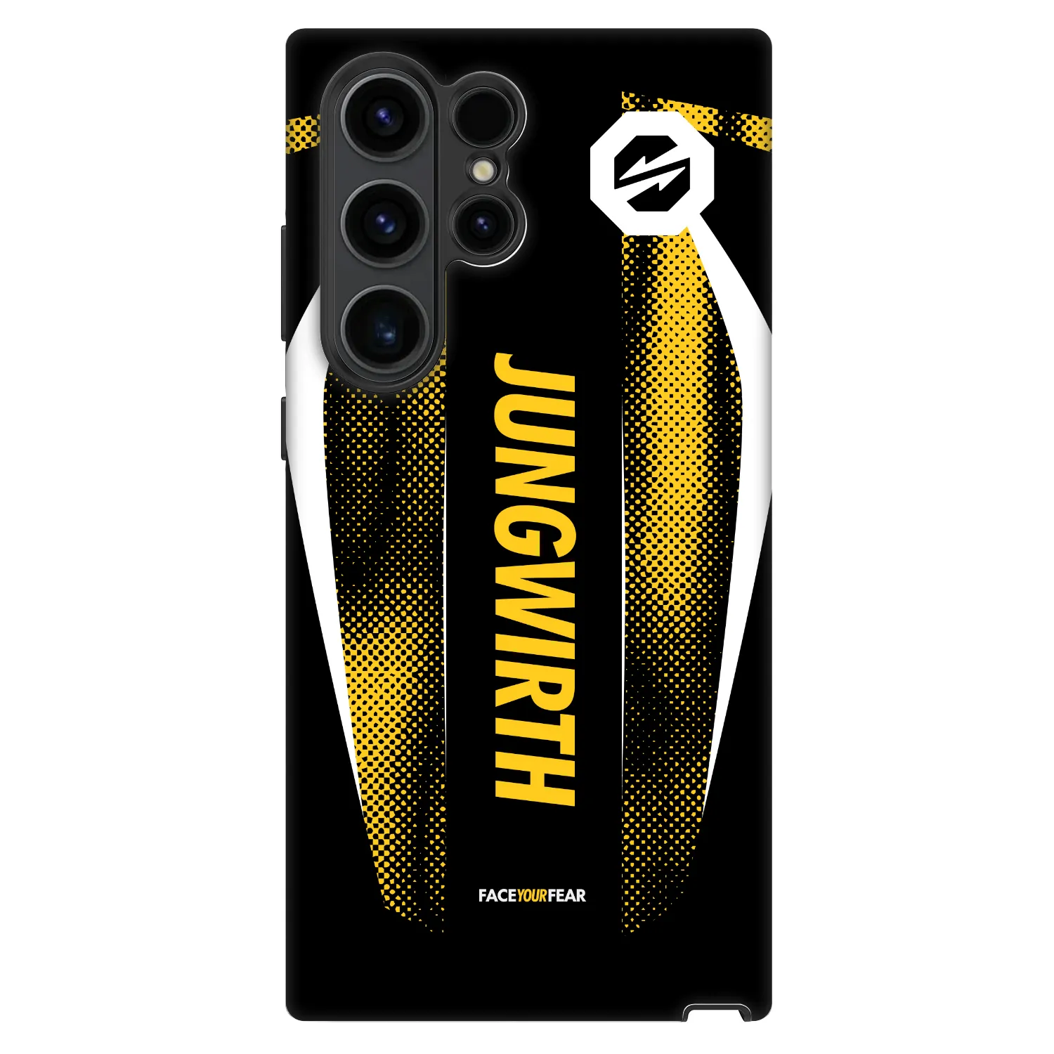 Picasee Fashion Case pro Samsung Galaxy S22 Ultra 5G - OKTAGON - Jungwirth Fight Jersey