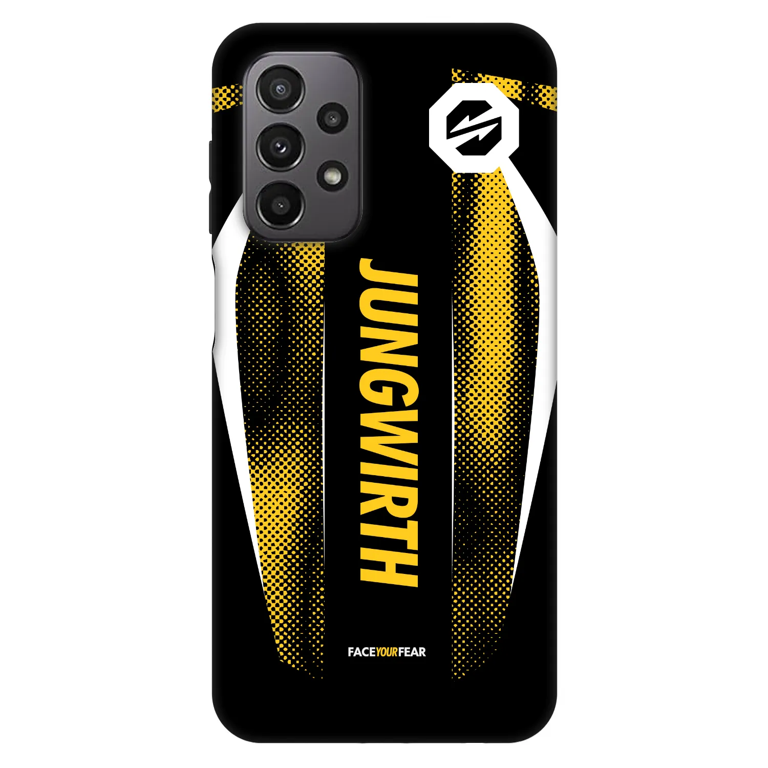 Picasee Fashion Case pro Samsung Galaxy A23 A236B 5G - OKTAGON - Jungwirth Fight Jersey