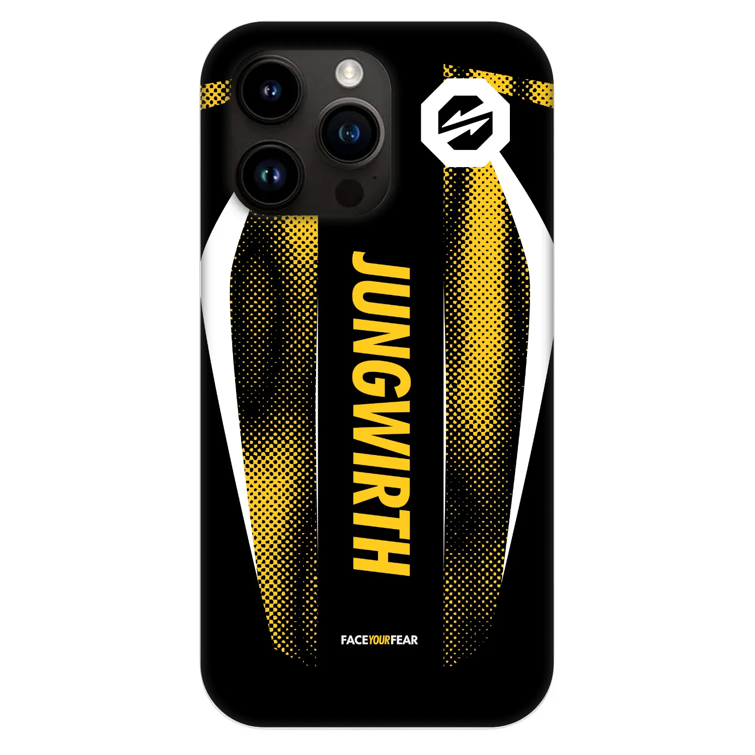 Picasee Fashion Case MagSafe Apple iPhone 13 Pro - OKTAGON - Jungwirth Fight Jersey