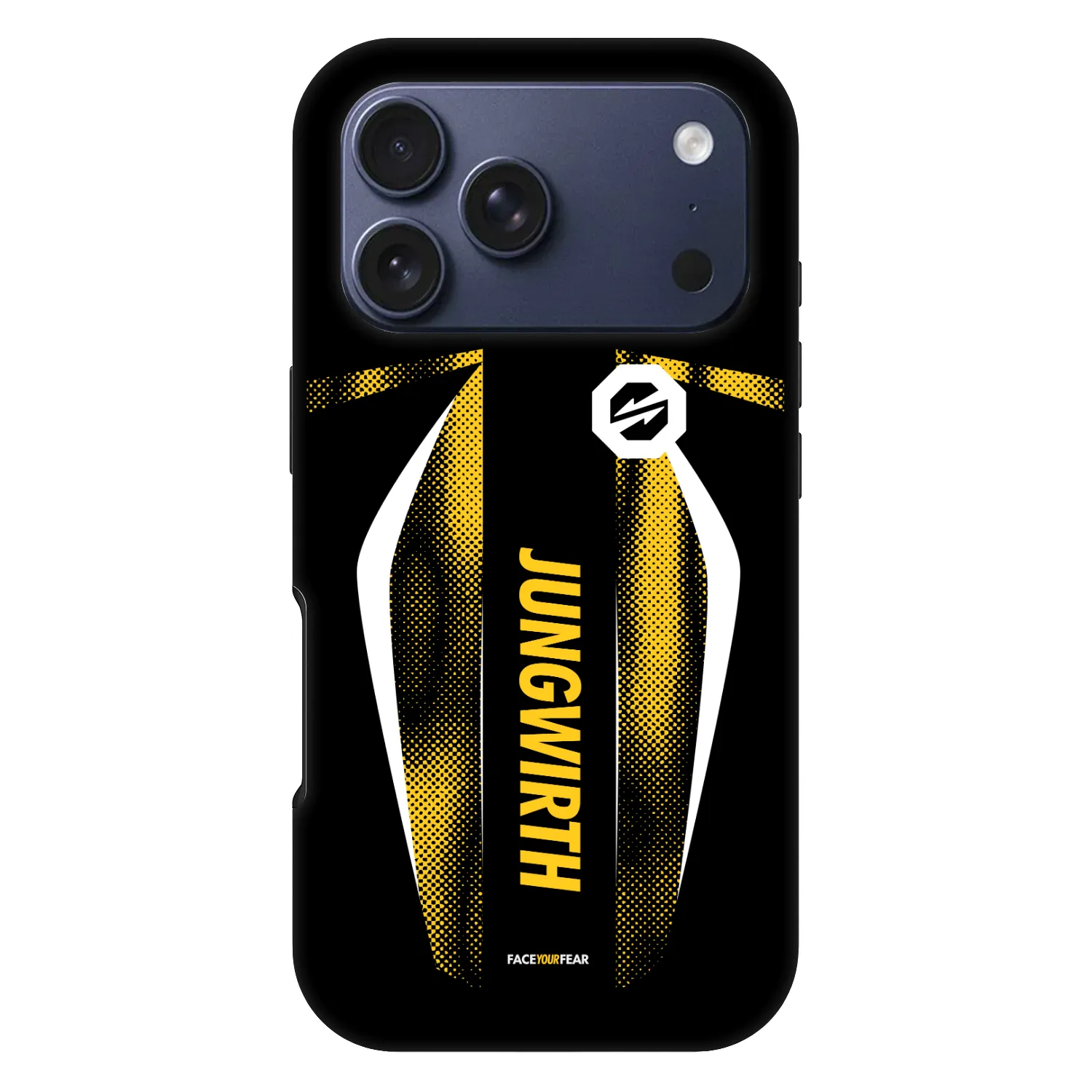 Picasee Fashion Case MagSafe Apple iPhone 17 Pro - OKTAGON - Jungwirth Fight Jersey