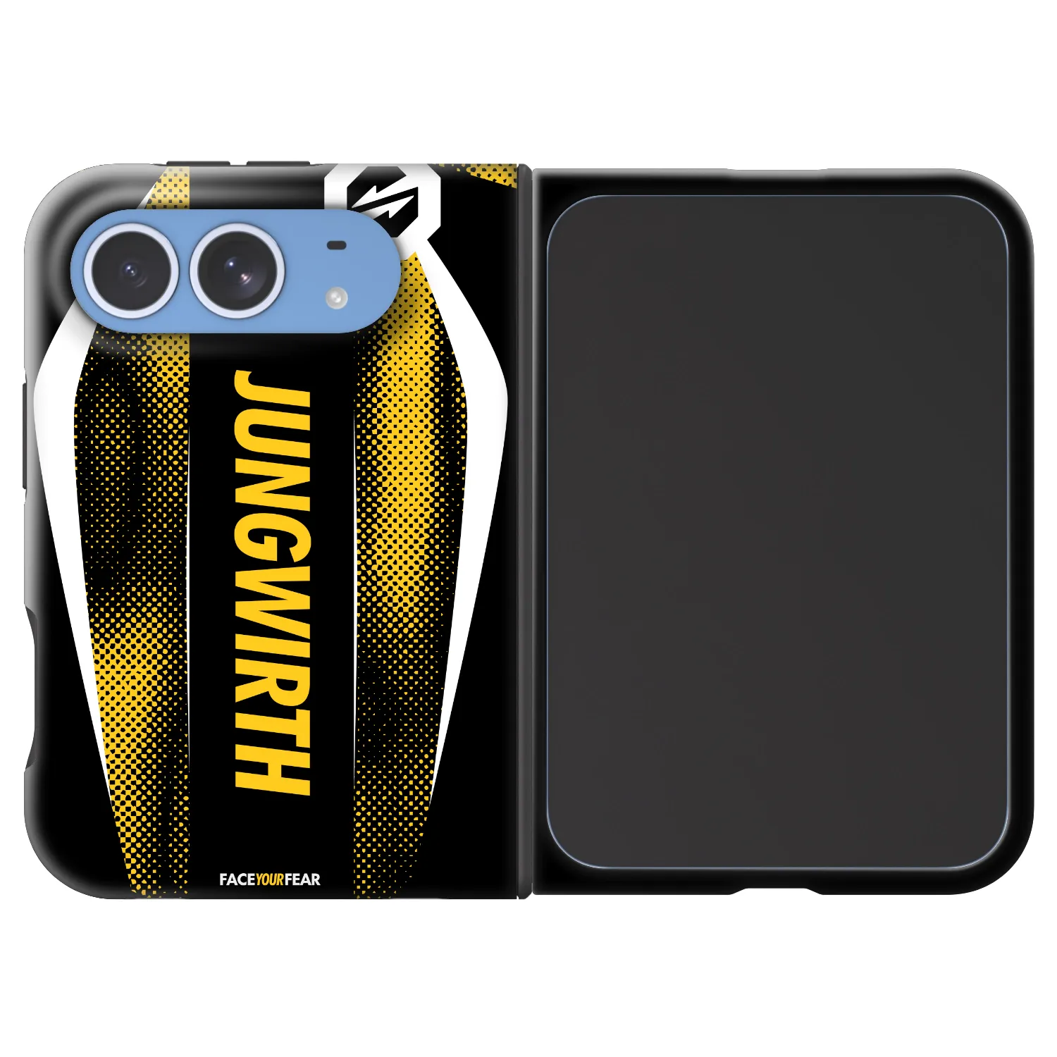 Picasee Fashion Case MagSafe Apple iPhone Duo - OKTAGON - Jungwirth Fight Jersey