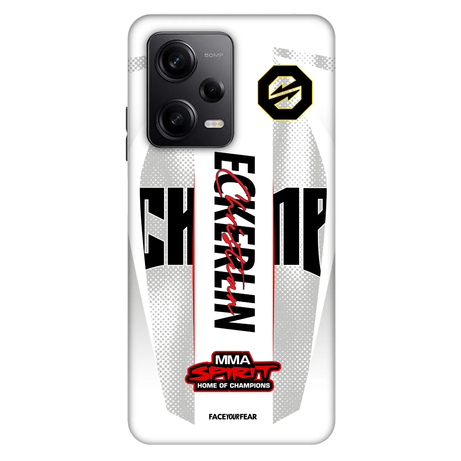 Picasee Fashion Case pro Xiaomi Redmi Note 12 Pro 5G - OKTAGON - Eckerlin Fight Jersey