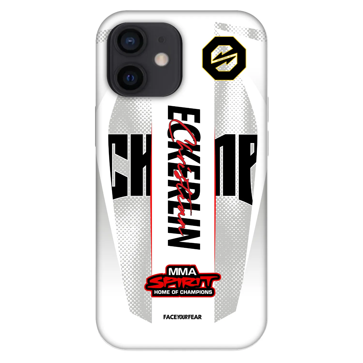 Picasee Fashion Case pro Apple iPhone 12 mini - OKTAGON - Eckerlin Fight Jersey