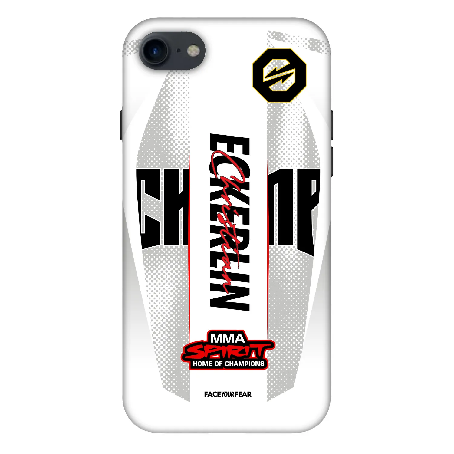 Picasee Fashion Case pro Apple iPhone SE 2020 - OKTAGON - Eckerlin Fight Jersey