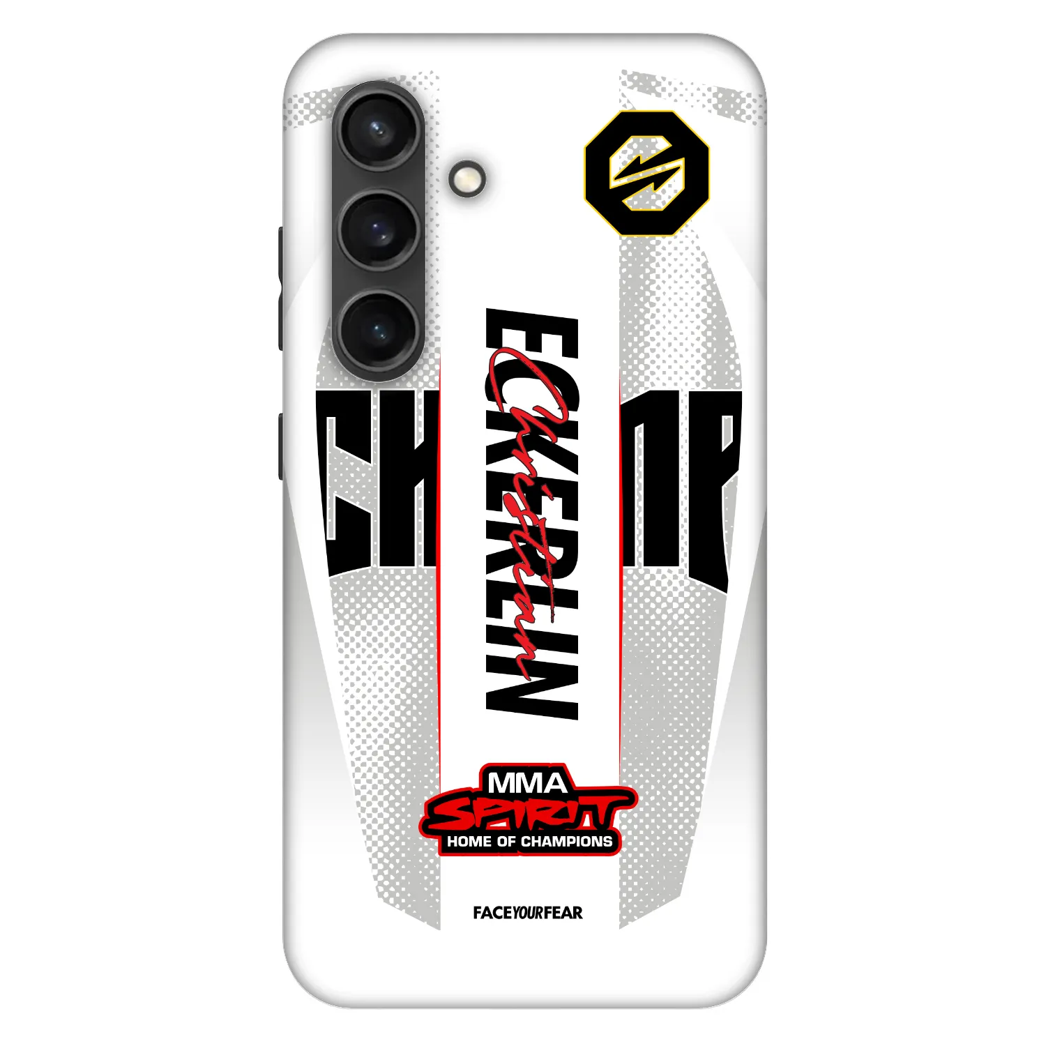 Picasee Fashion Case PowerShare pro Samsung Galaxy S24 S921B 5G - OKTAGON - Eckerlin Fight Jersey