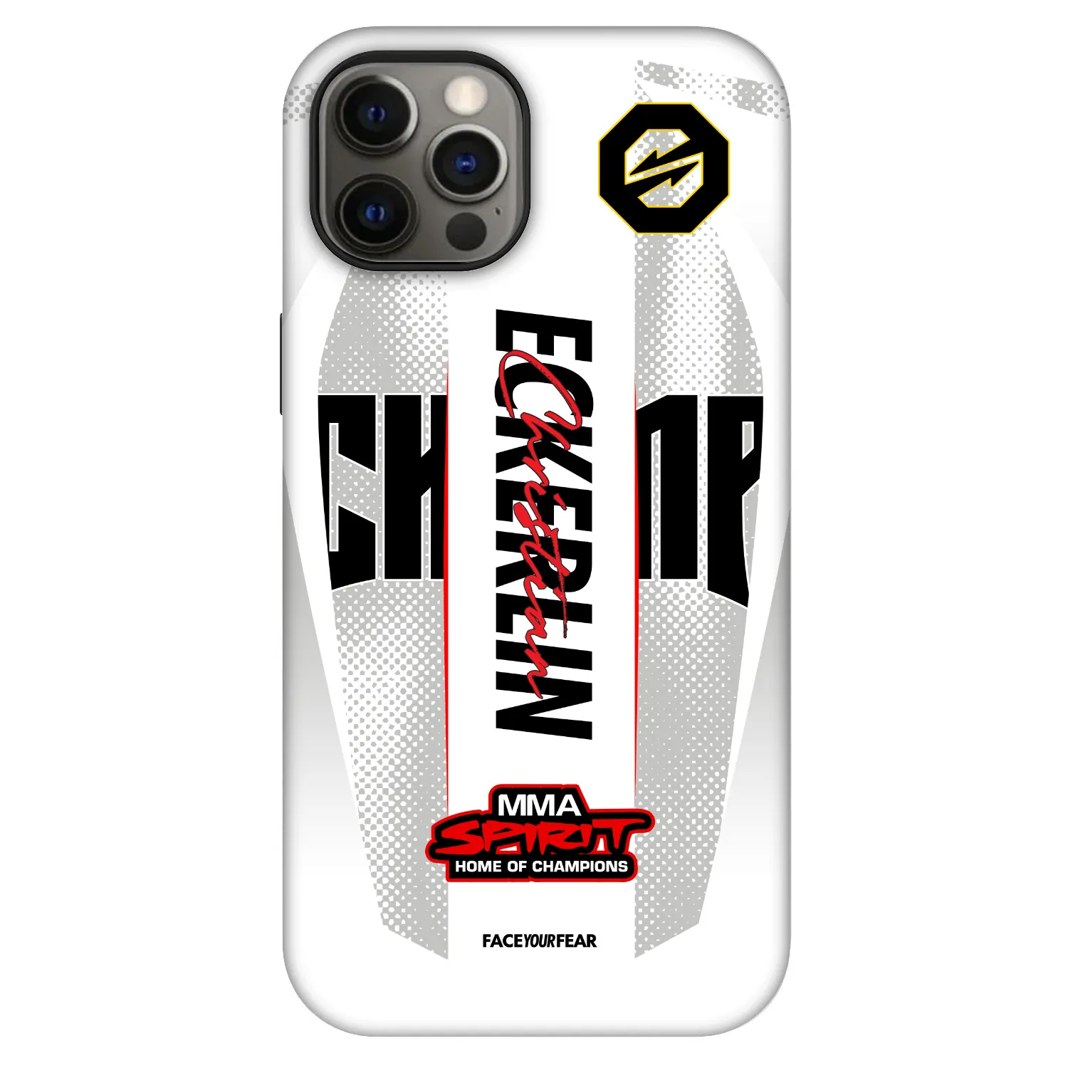 Picasee Fashion Case MagSafe Apple iPhone 12 - OKTAGON - Eckerlin Fight Jersey