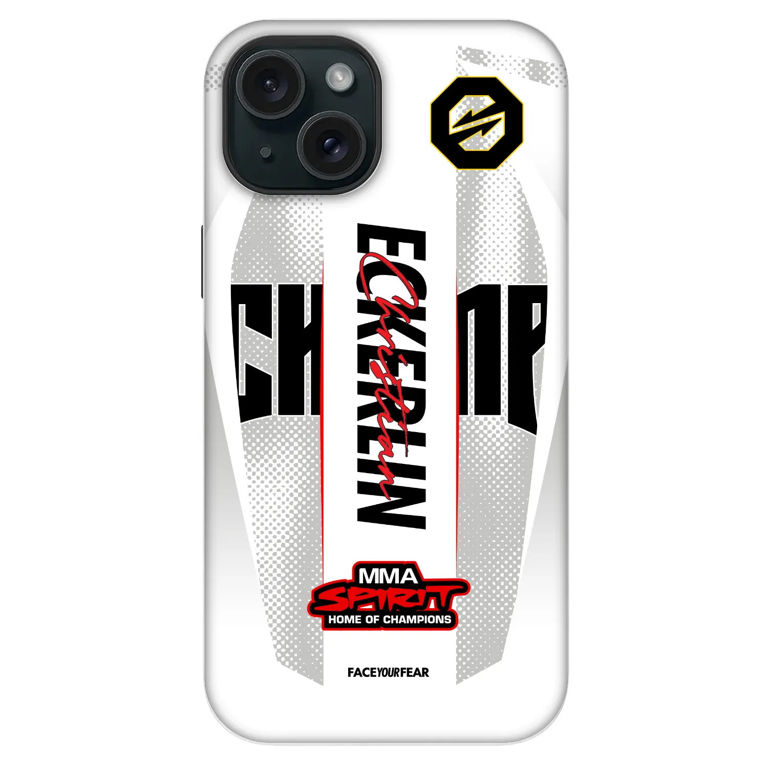 Picasee Fashion Case MagSafe Apple iPhone 14 - OKTAGON - Eckerlin Fight Jersey