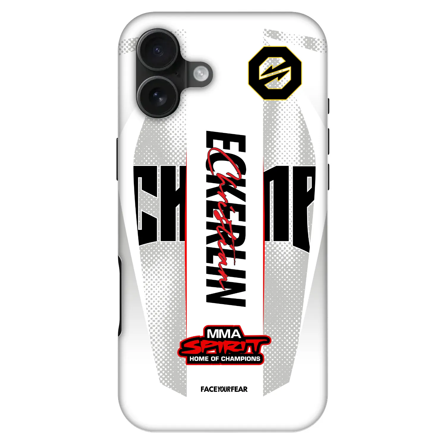 Picasee Fashion Case MagSafe Apple iPhone 16 Plus - OKTAGON - Eckerlin Fight Jersey